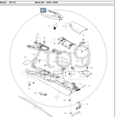 Porsche 987 997 Centre Colsole Shift Gate Cover Black 997 553 241 02 A03